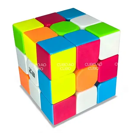 Cubo mágico colorido QiYi Warrior W 3×3